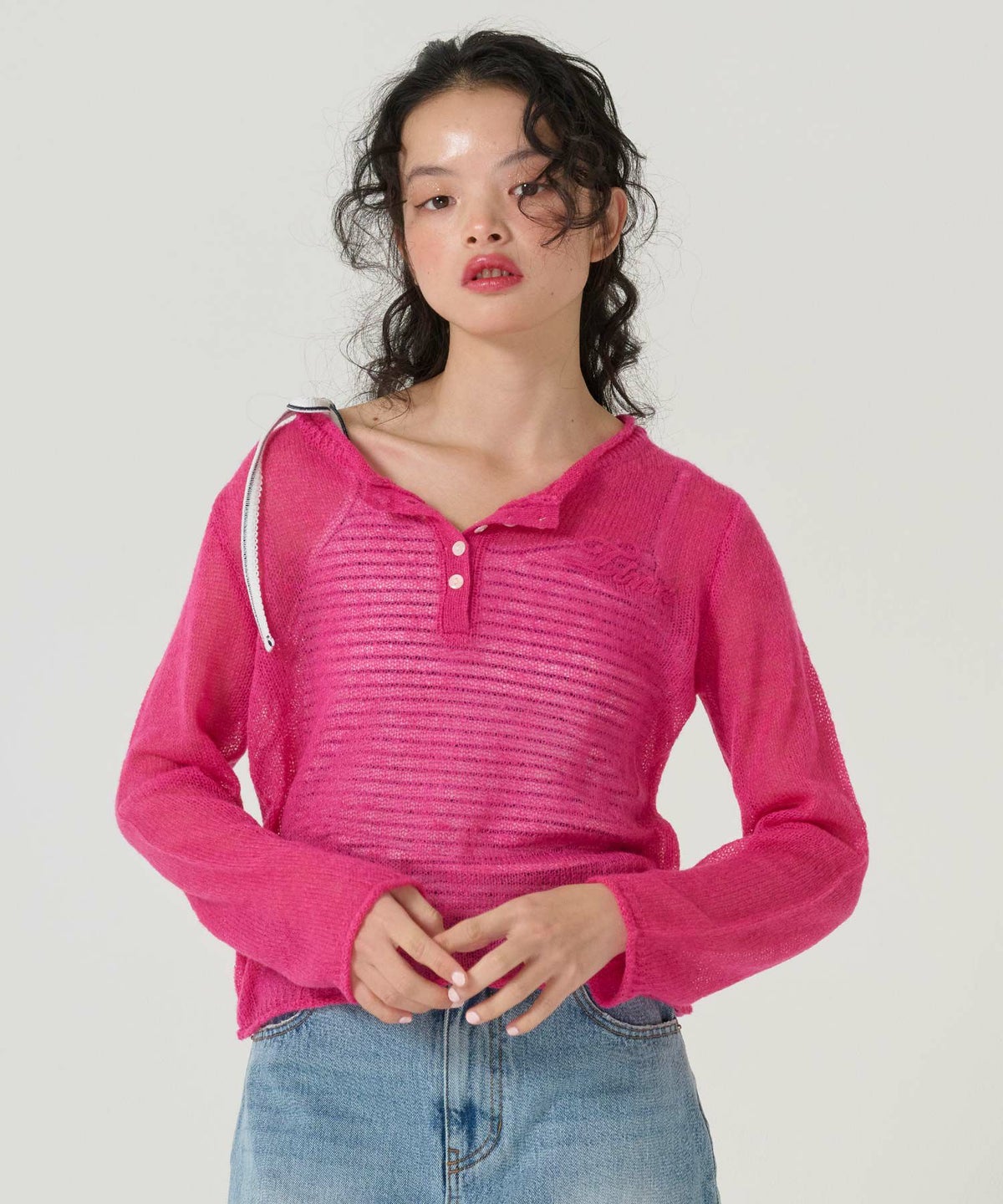 トップス/キャミソール/リブ/ボーダー