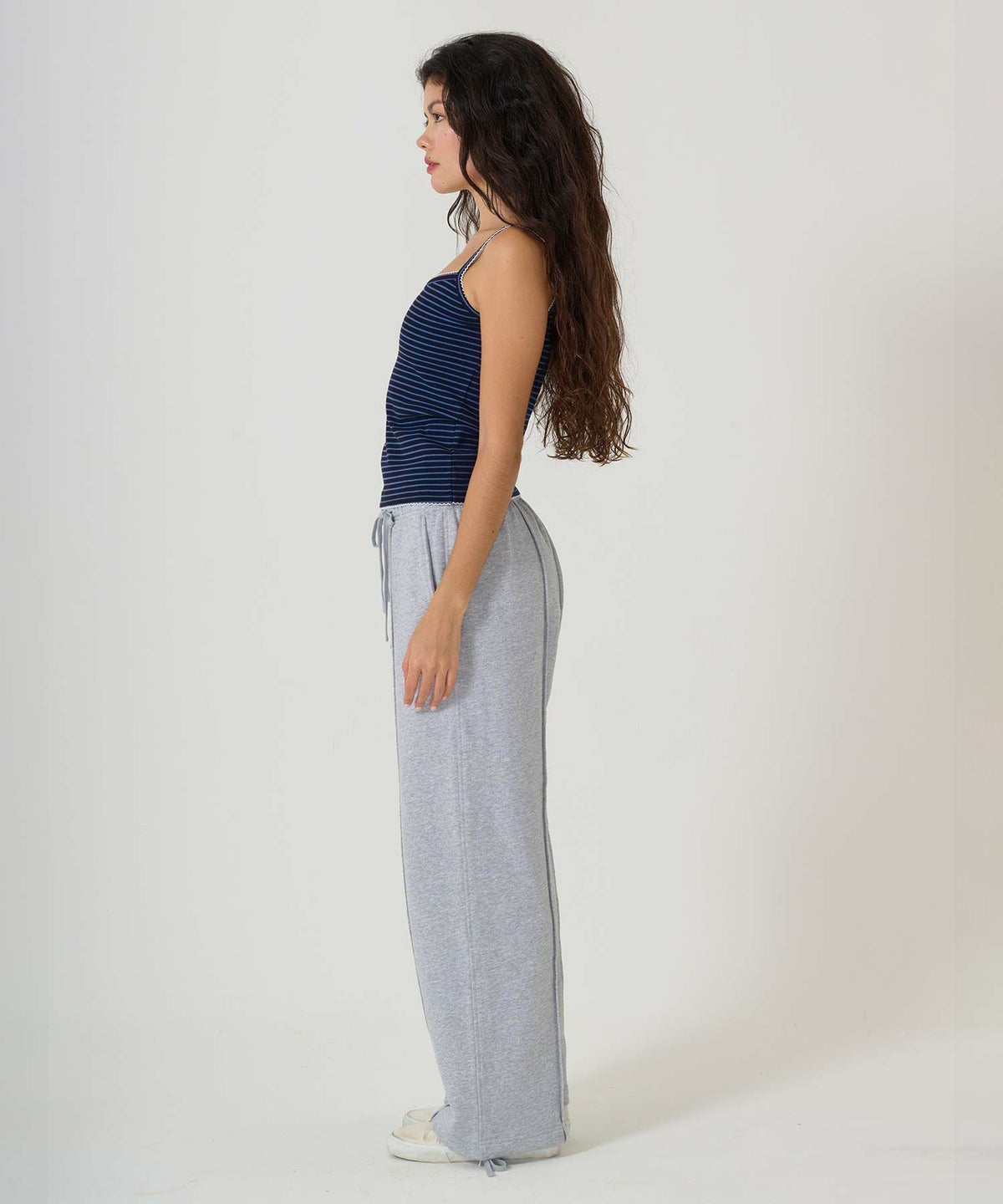 トップス/キャミソール/リブ/ボーダー