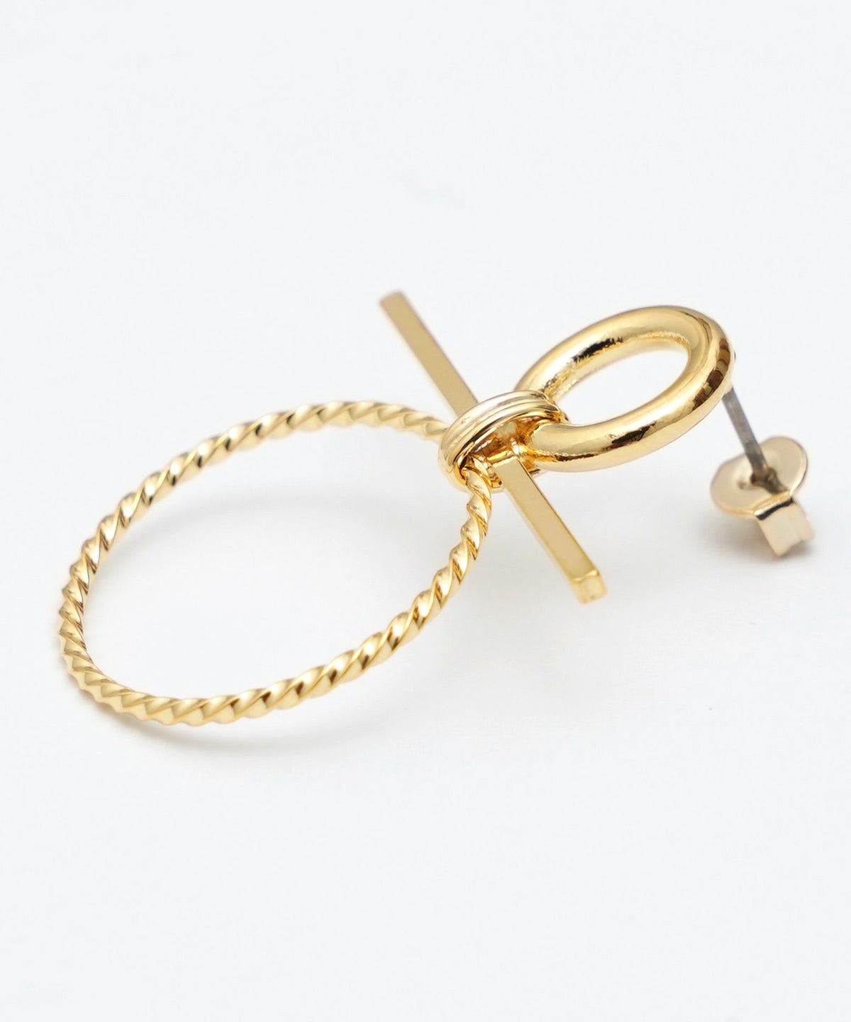 リボン リング ピアス イヤリング Ribbon Ring Pierce Earring