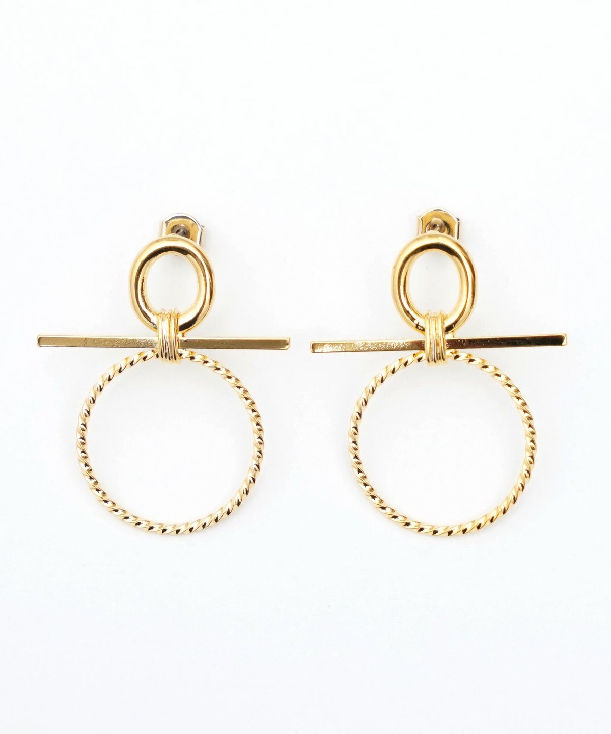 リボン リング ピアス イヤリング Ribbon Ring Pierce Earring