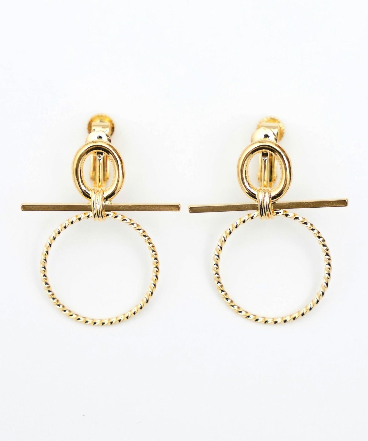 リボン リング ピアス イヤリング Ribbon Ring Pierce Earring