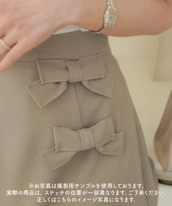 レディース/ボトムス/スカート/ミニスカート/タイトスカート/配色/ステッチ/オールシーズン/かわいい/フェミニン/ガーリー