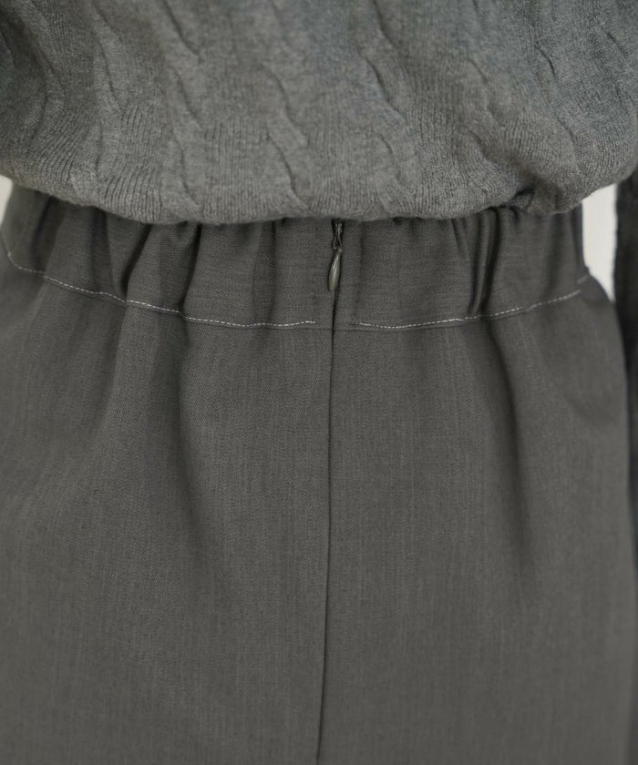 レディース/ボトムス/スカート/ミニスカート/タイトスカート/配色/ステッチ/オールシーズン/かわいい/フェミニン/ガーリー