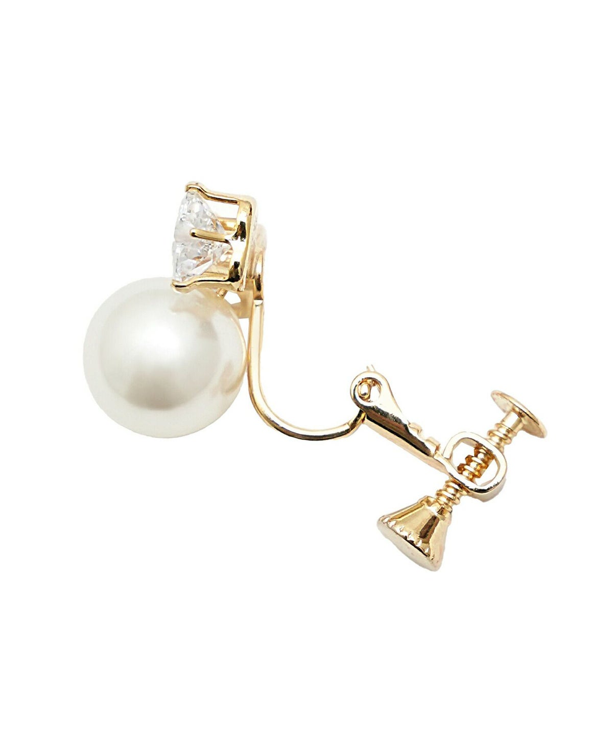 レディース/アクセサリー/イヤリング/リボン/パール/上品/エレガント/プチプラ/かわいい/きらきら