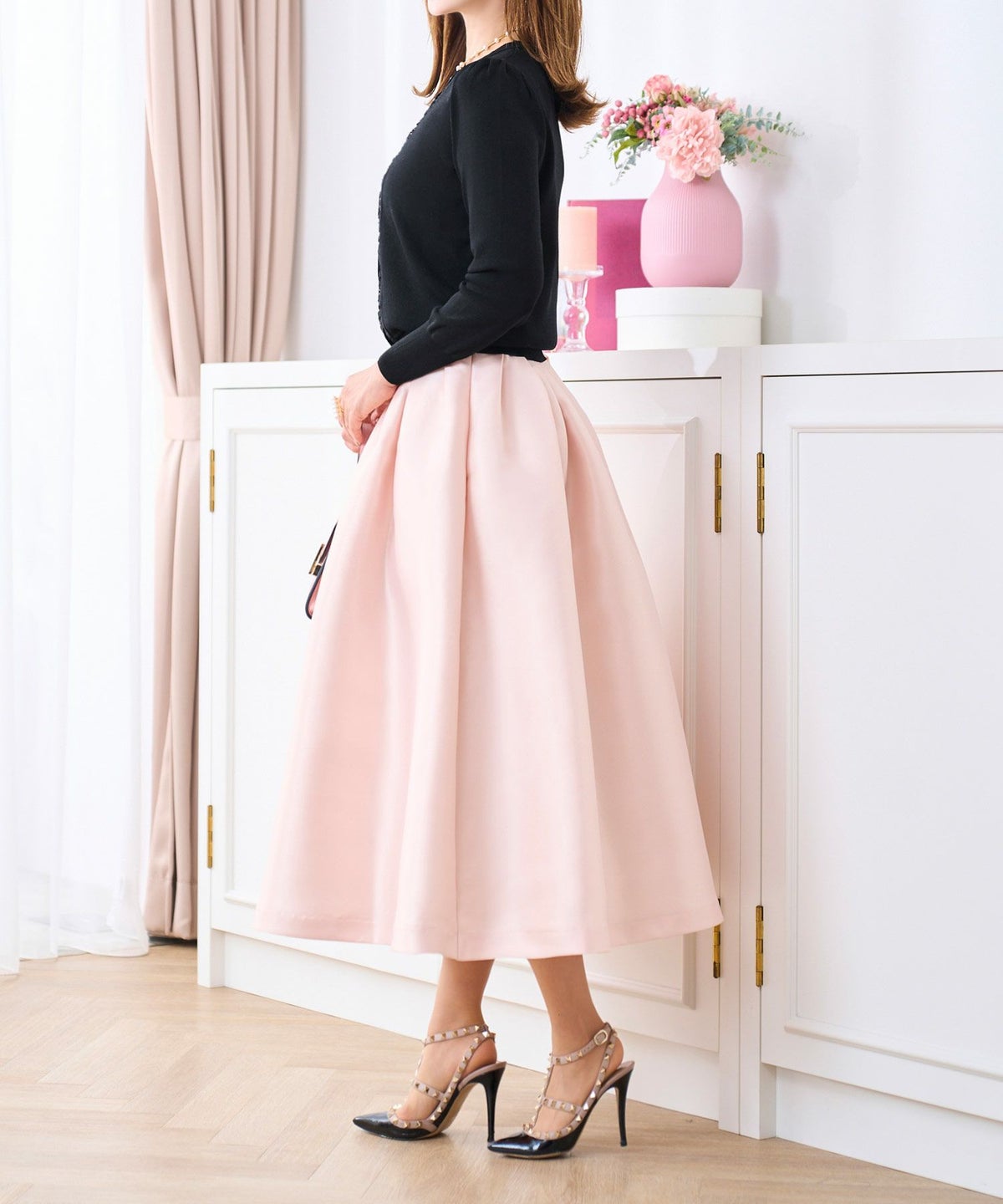 ニット カーディガン レディース 白黒 春 秋 サマー イエロー コーデ 柄 かわいい きれいめ オフィス ジョイントスペース