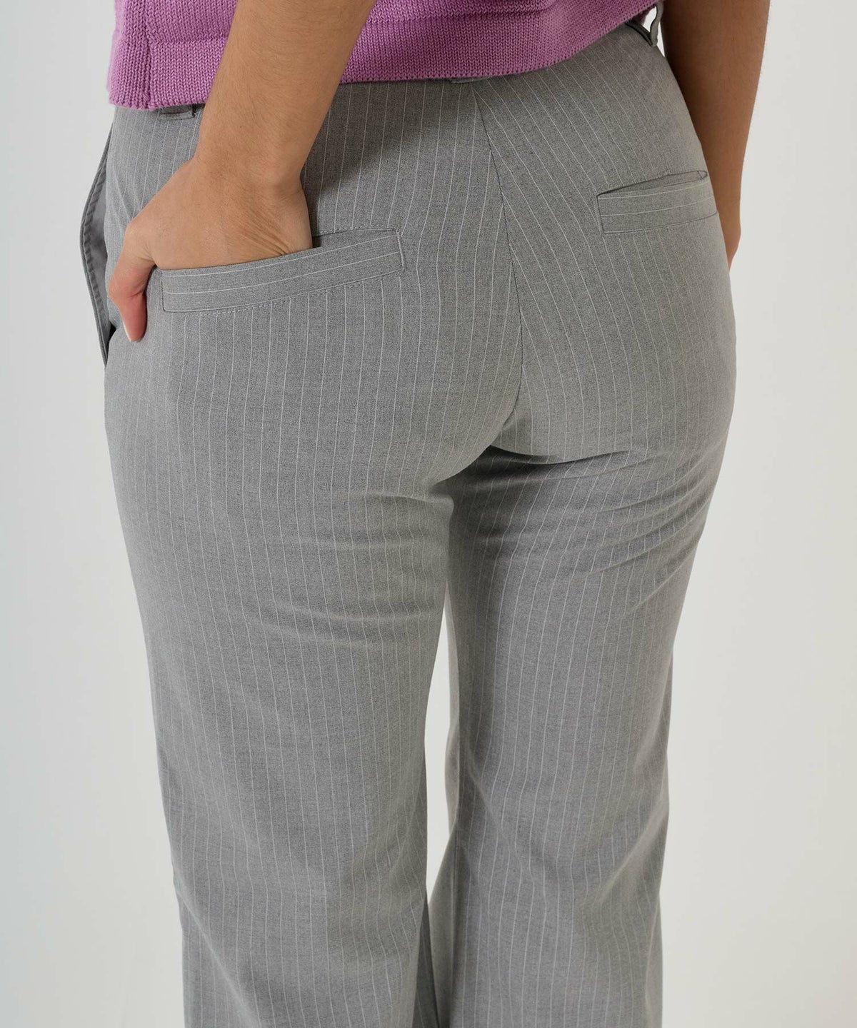 ボトムス/パンツ/スラックス/ストライプ