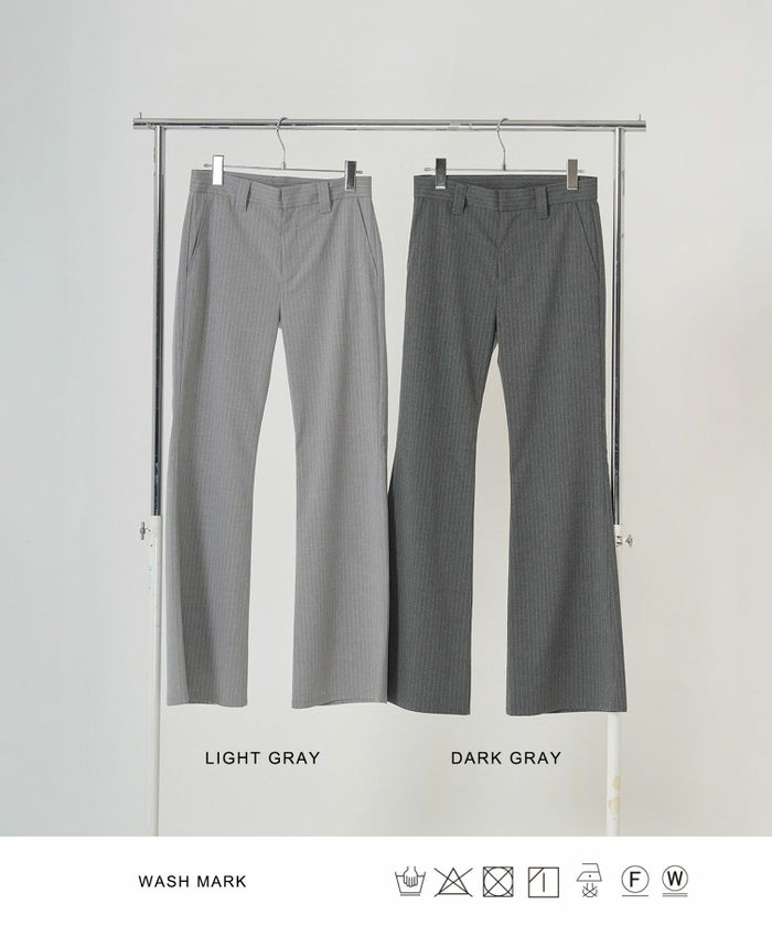 ボトムス/パンツ/スラックス/ストライプ