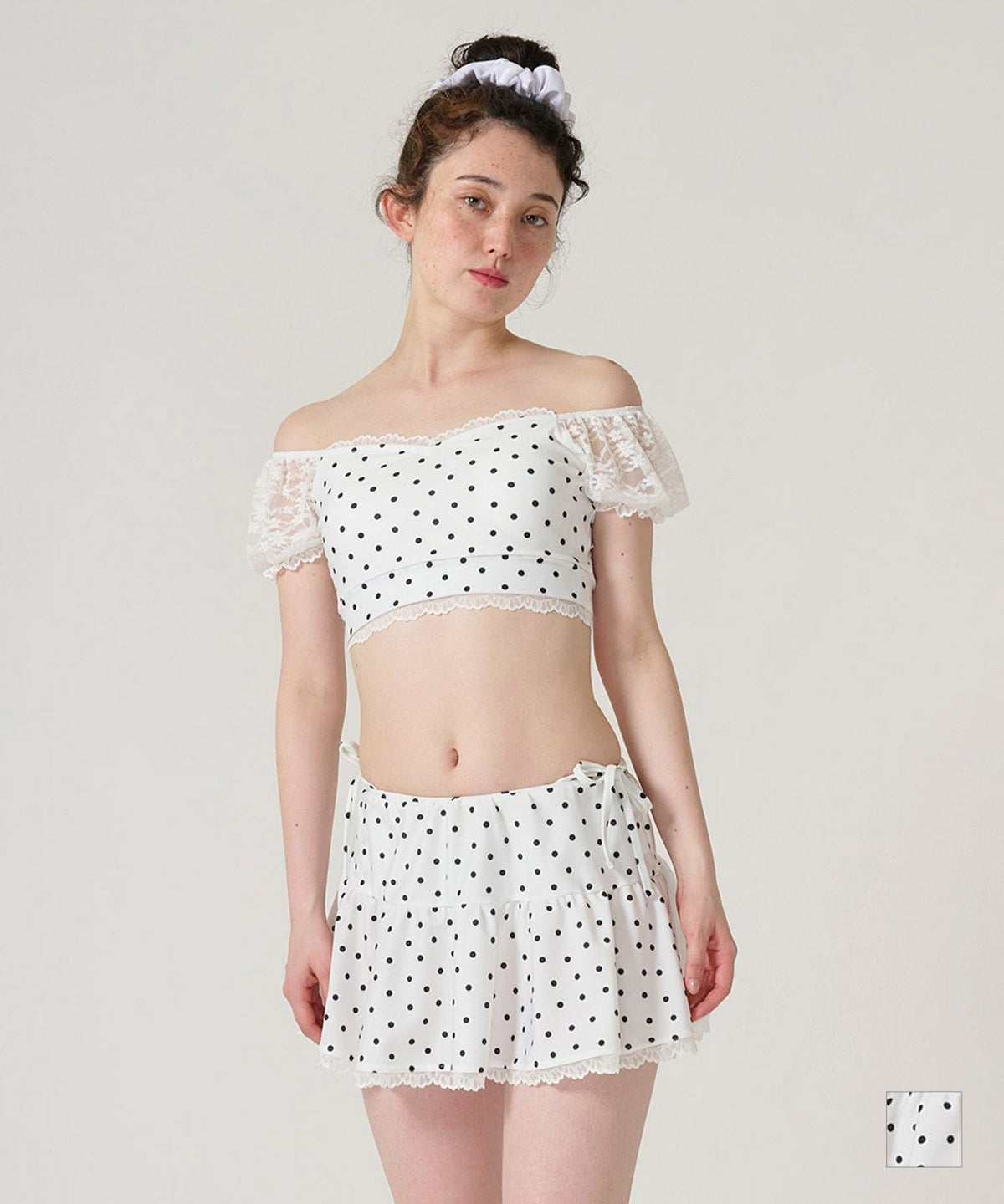 水着/スイムウェア/水玉/ドット柄