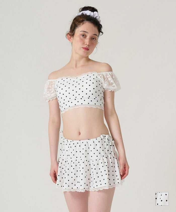 水着/スイムウェア/水玉/ドット柄