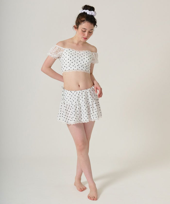 水着/スイムウェア/水玉/ドット柄