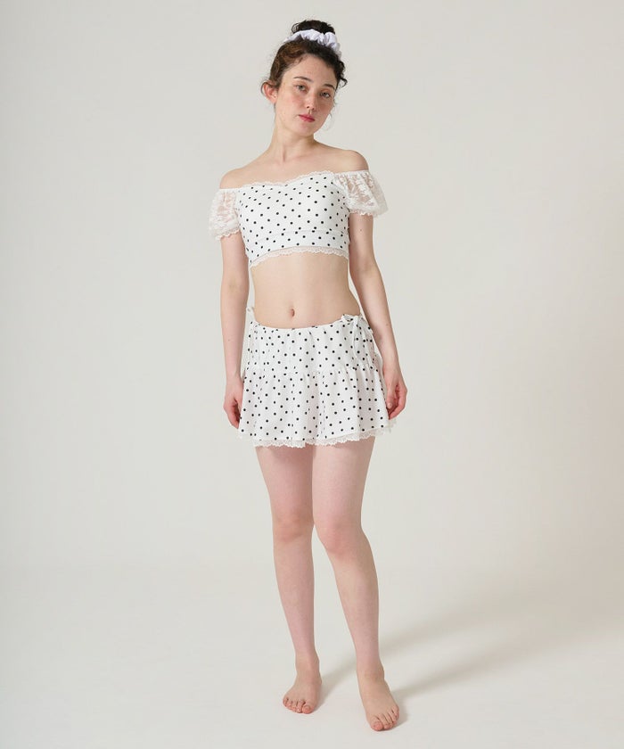 水着/スイムウェア/水玉/ドット柄