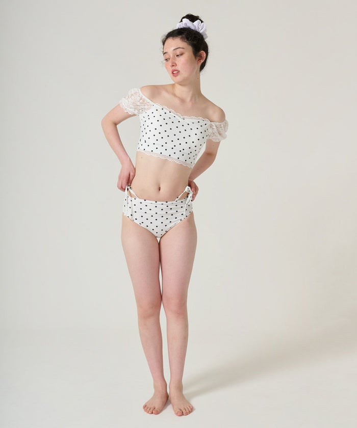 水着/スイムウェア/水玉/ドット柄