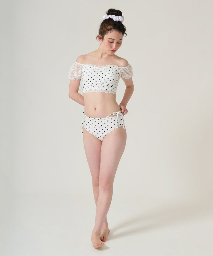 水着/スイムウェア/水玉/ドット柄