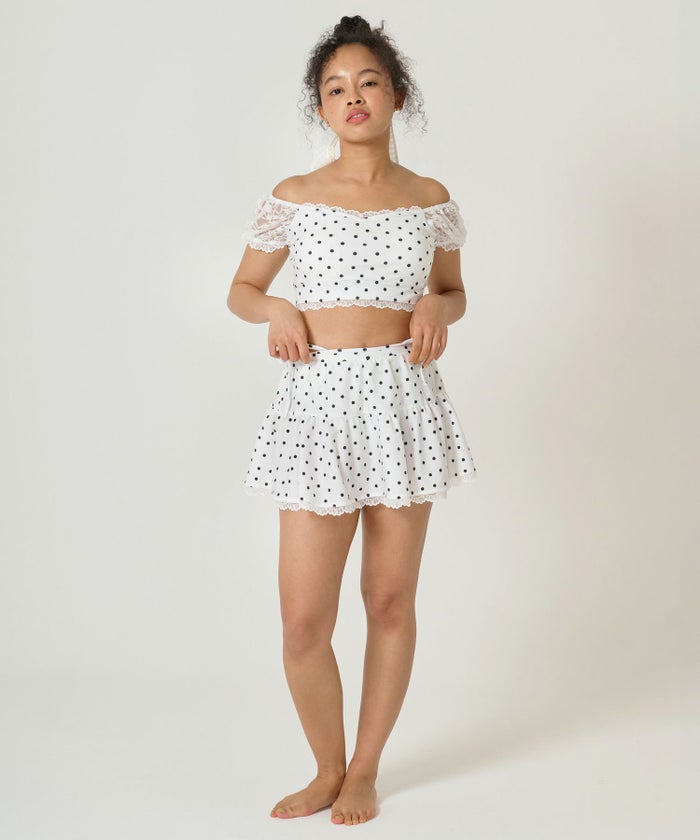 水着/スイムウェア/水玉/ドット柄