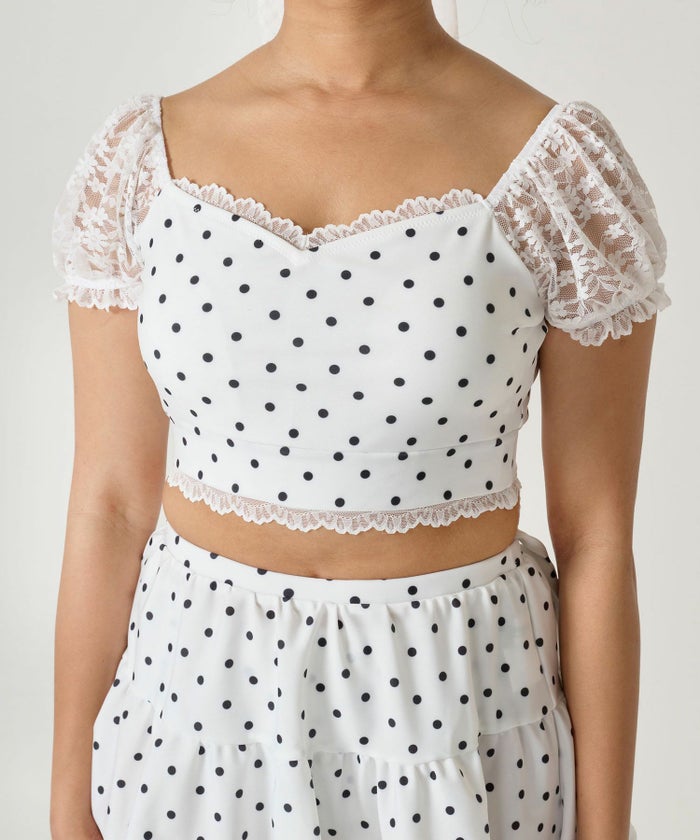 水着/スイムウェア/水玉/ドット柄