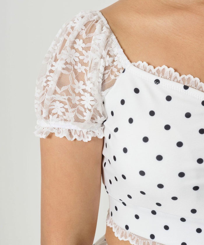 水着/スイムウェア/水玉/ドット柄