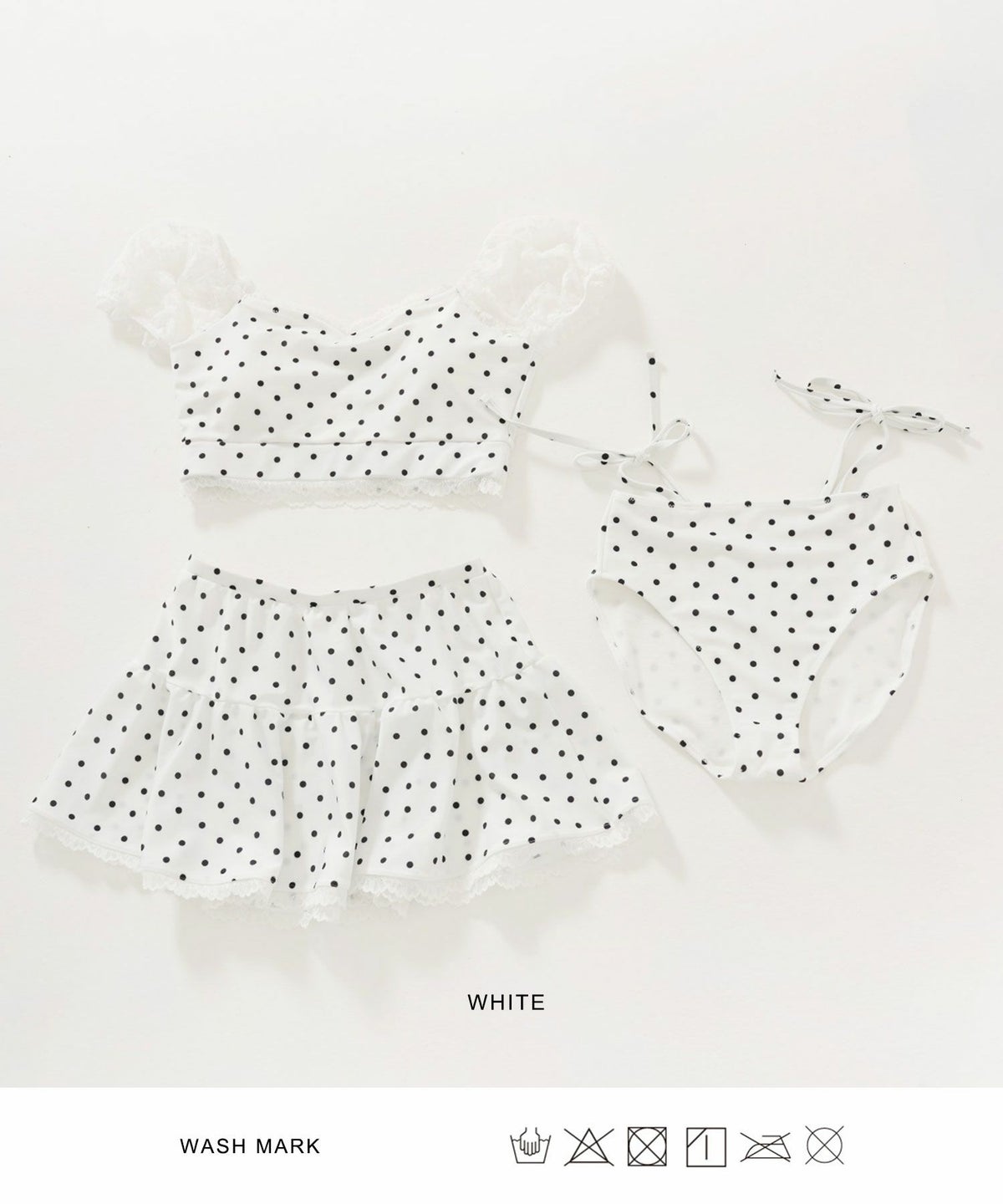 水着/スイムウェア/水玉/ドット柄