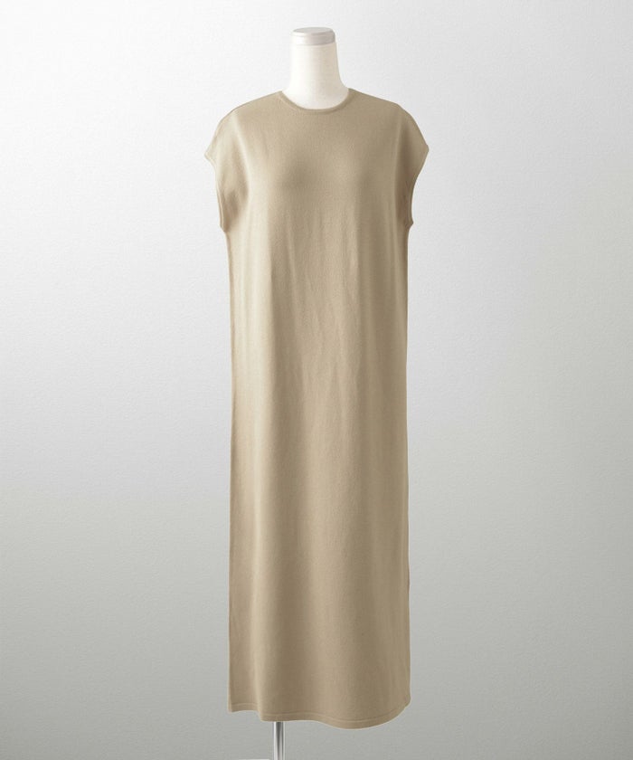 レディース 春 夏 サマーニット セットアップ 薄手 オフィス きれいめ ベージュ/ベージュ×ブラック/ブラック×ホワイト/S/M/フレンチスリーブ/長袖