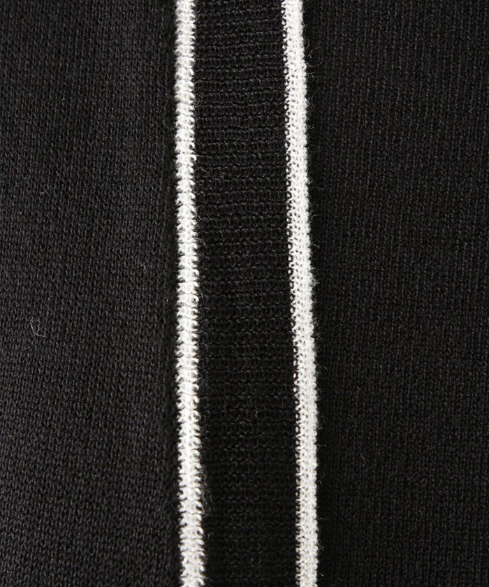 レディース 春 夏 サマーニット セットアップ 薄手 オフィス きれいめ ベージュ/ベージュ×ブラック/ブラック×ホワイト/S/M/フレンチスリーブ/長袖