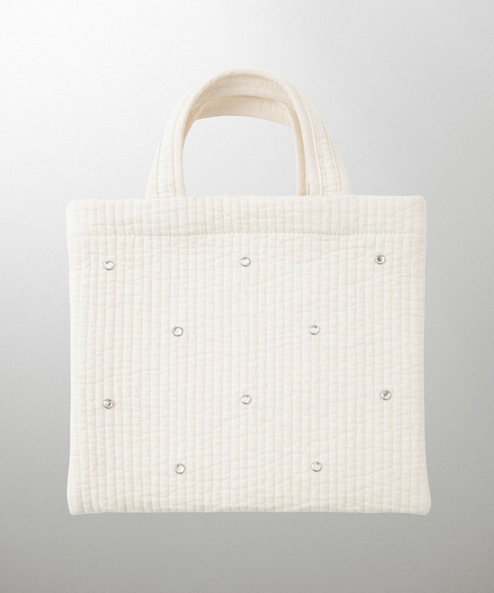 レディース/バッグ/ビジュー/ヌビ/春/夏/秋/冬/アイボリー/グレー/ブラック/フリー