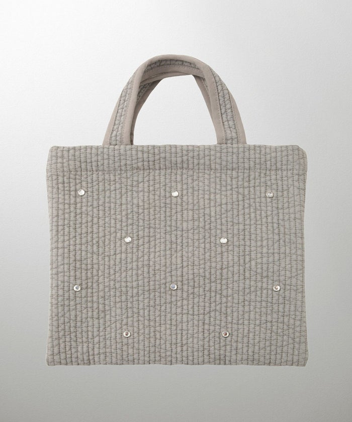 レディース/バッグ/ビジュー/ヌビ/春/夏/秋/冬/アイボリー/グレー/ブラック/フリー