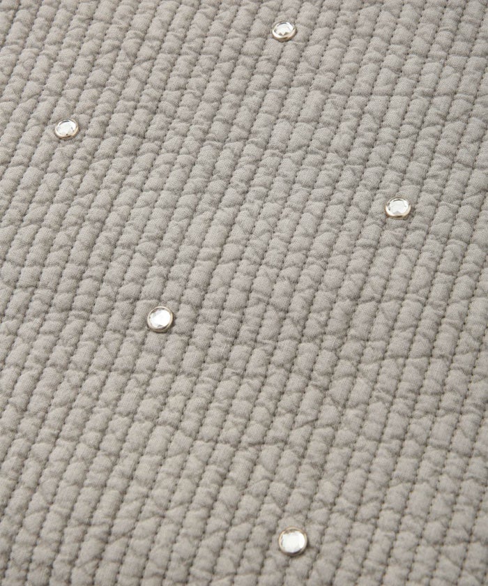 レディース/バッグ/ビジュー/ヌビ/春/夏/秋/冬/アイボリー/グレー/ブラック/フリー