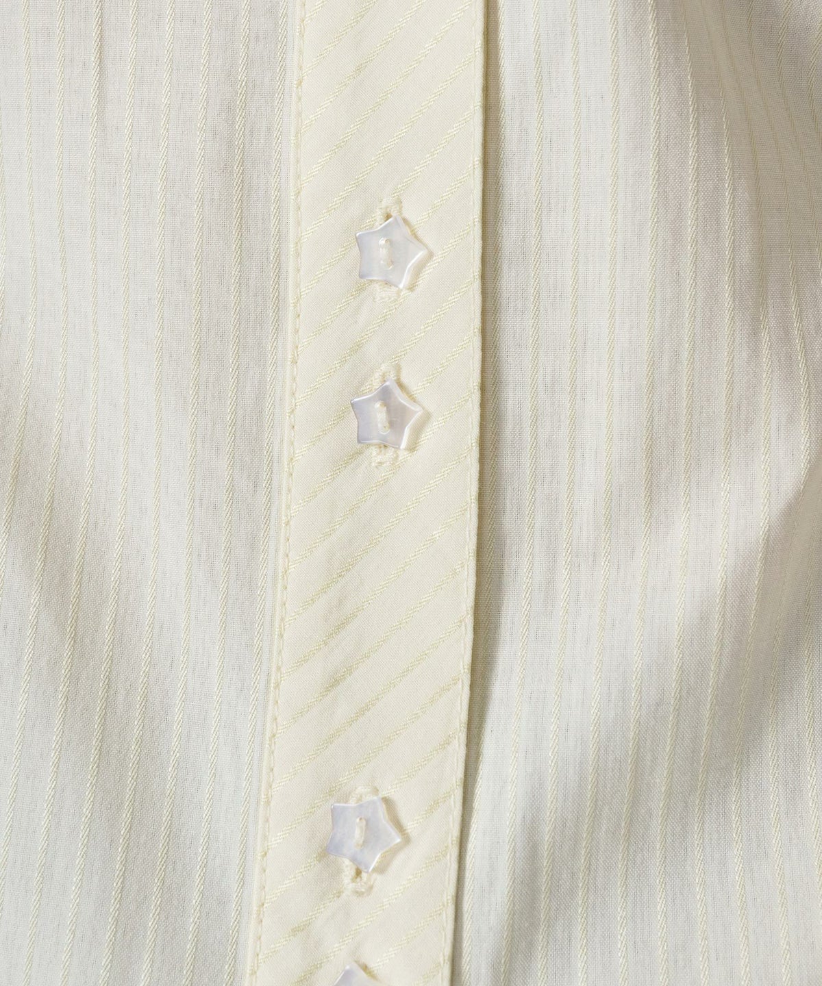 シャツ/ストライプ/光沢/コンパクト