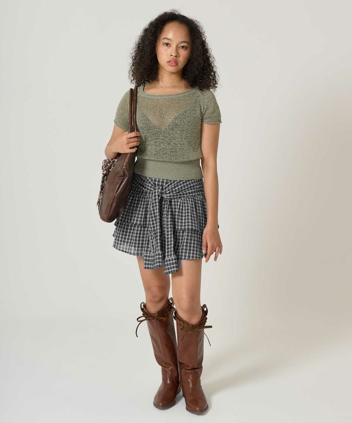 スカート/巻きスカート/シャツ