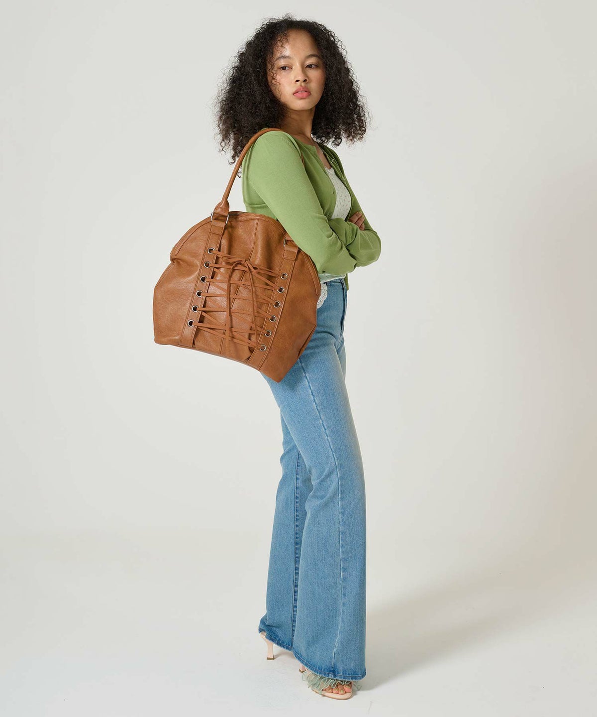 バッグ/サークルバッグ/フェイクレザー