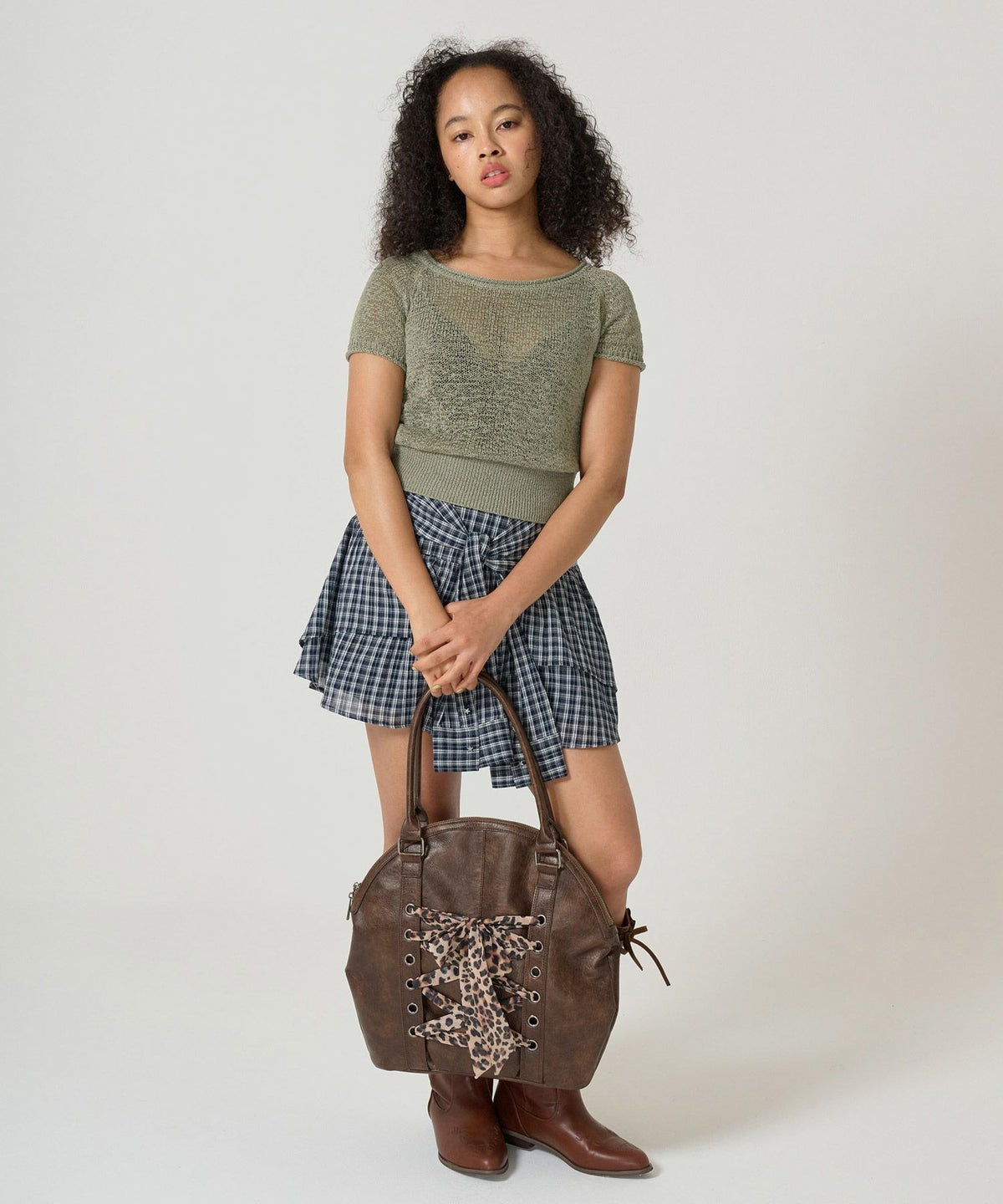 バッグ/サークルバッグ/フェイクレザー