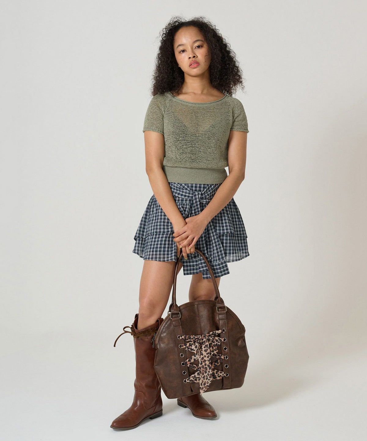 バッグ/サークルバッグ/フェイクレザー