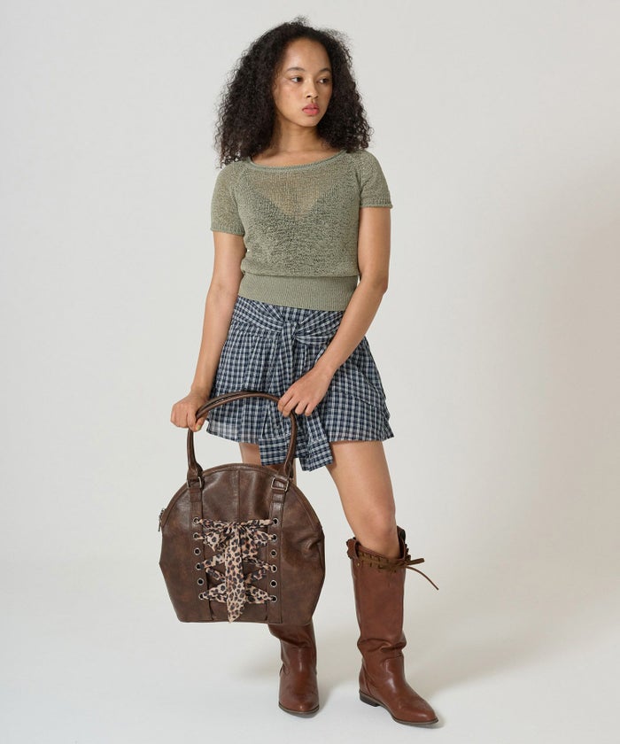 バッグ/サークルバッグ/フェイクレザー