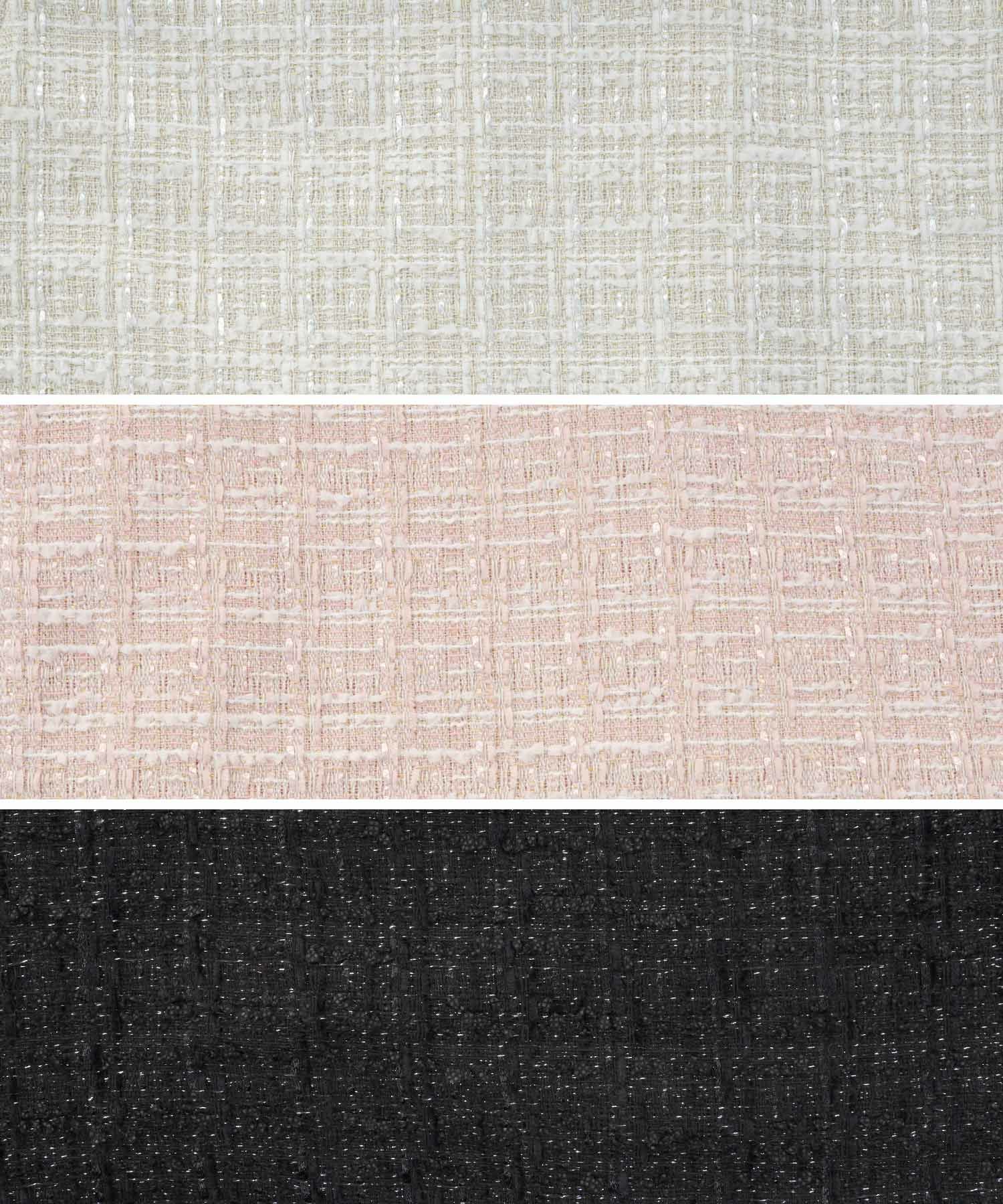 SUMMER-SALE マトンスリーブ ツイード ワンピース Prima Scherrer 全3