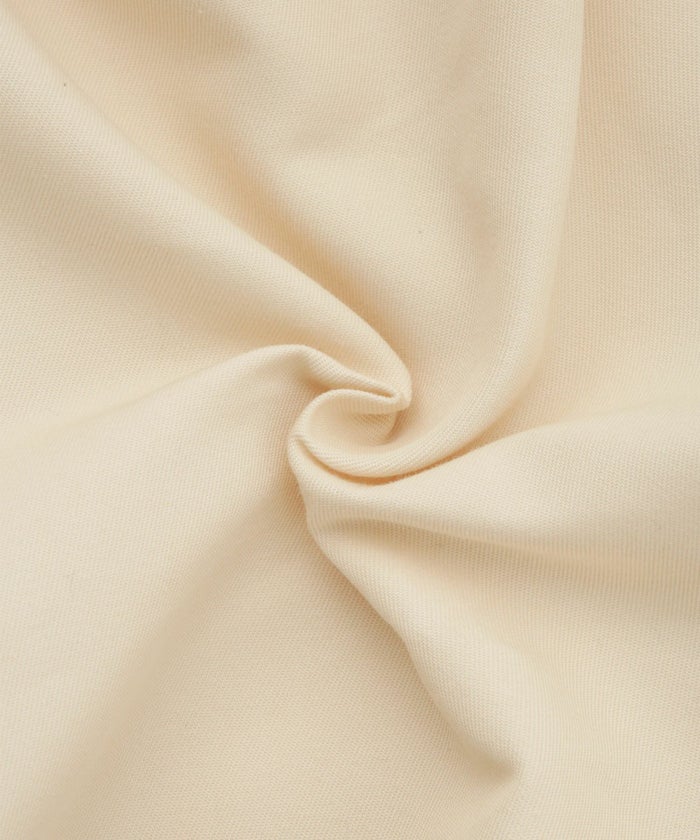 ボックスプリーツ クラシカル コットンレース ハイウエスト ロングワンピース アイボリー/チャコール/M