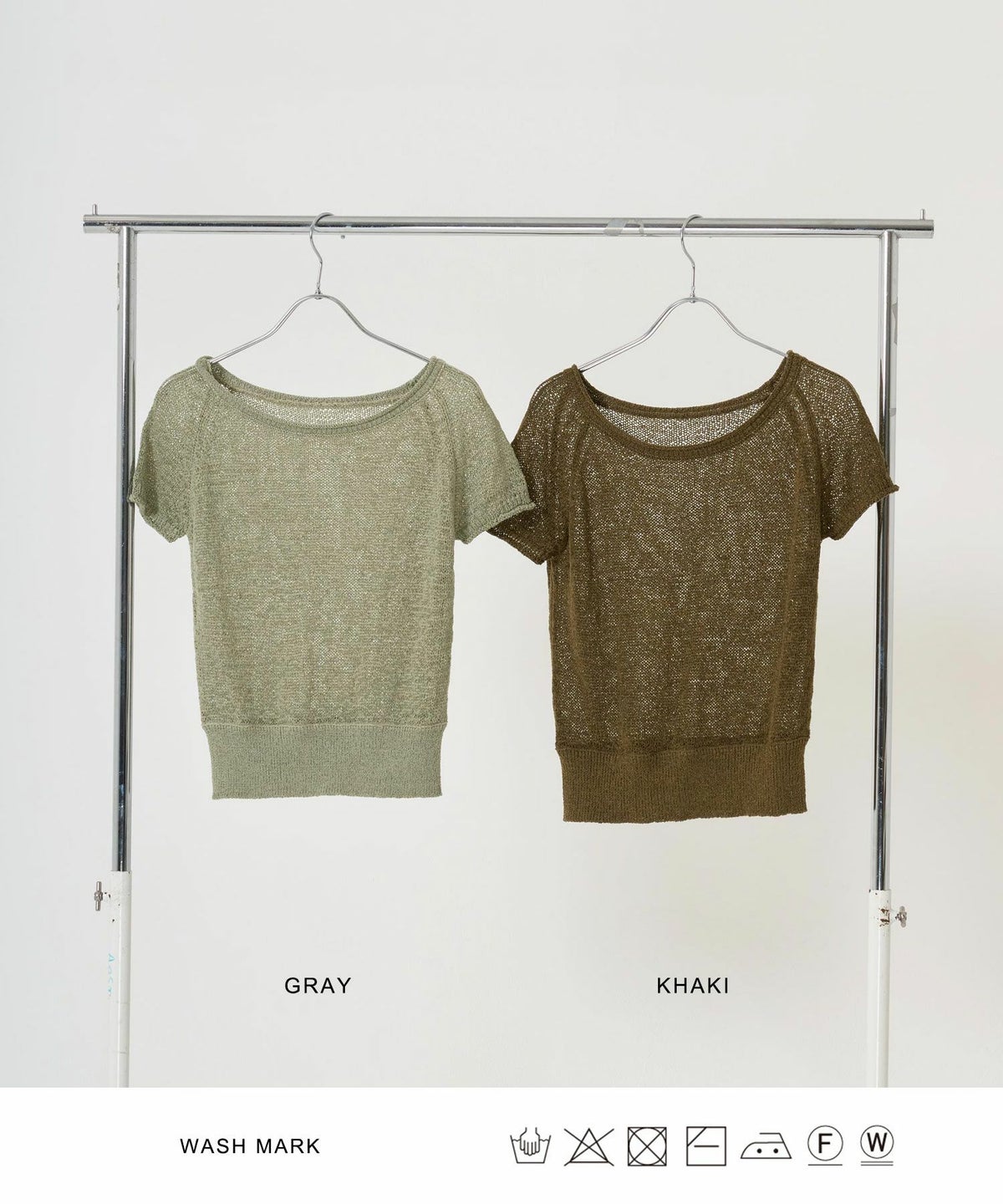 ニット/テープヤーン/透け感/トップス