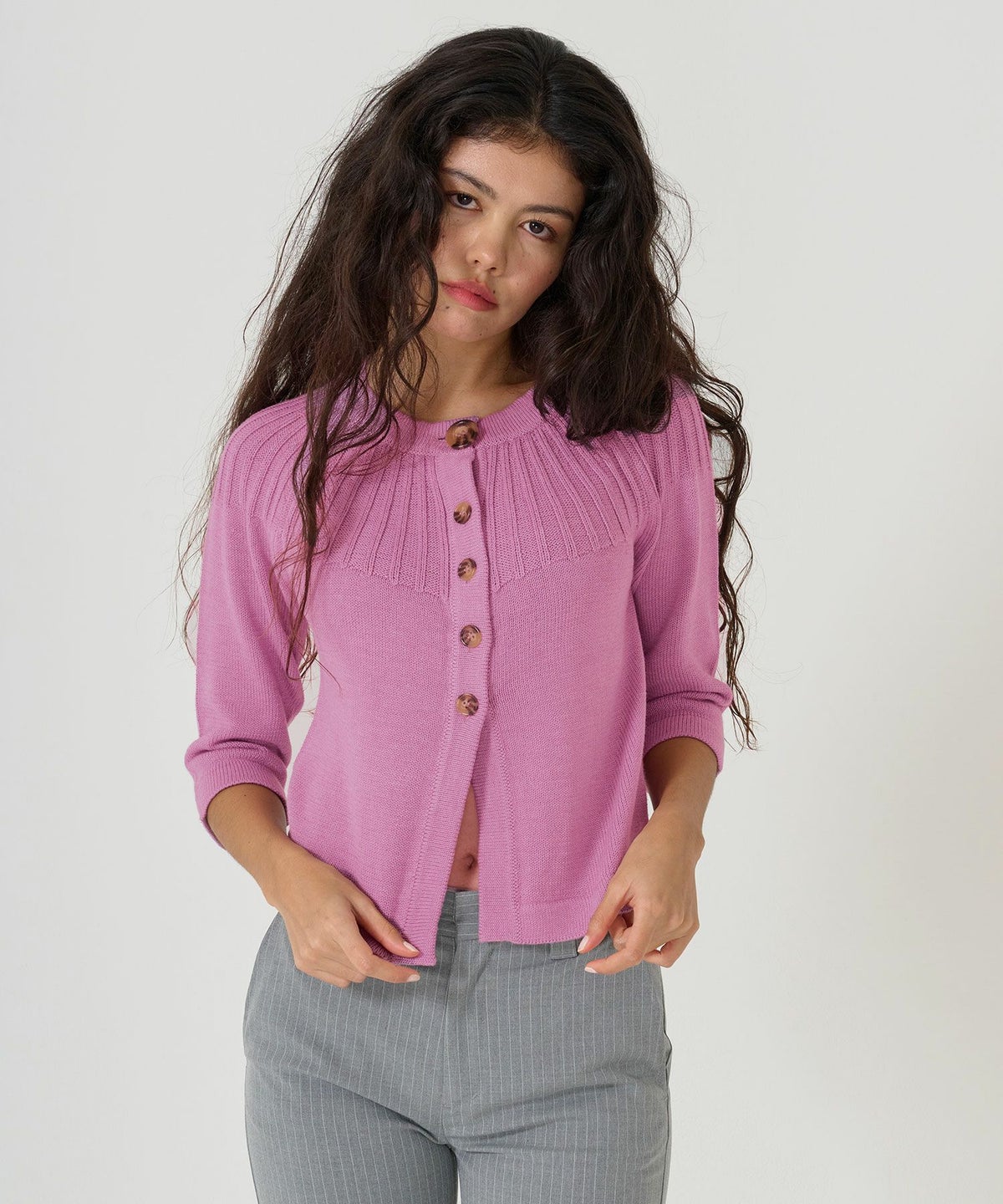 トップス/ニット/カーディガン/七分丈