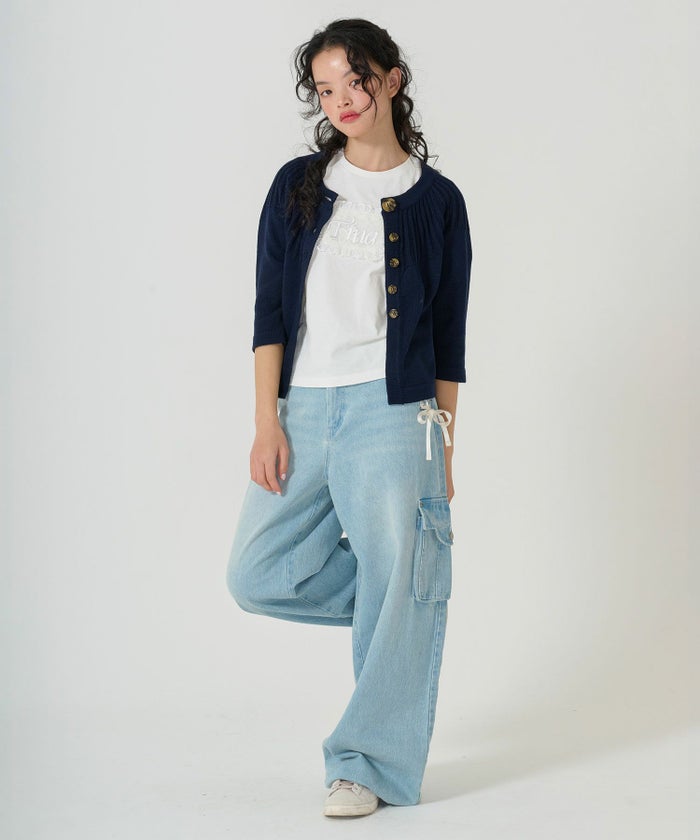 トップス/ニット/カーディガン/七分丈