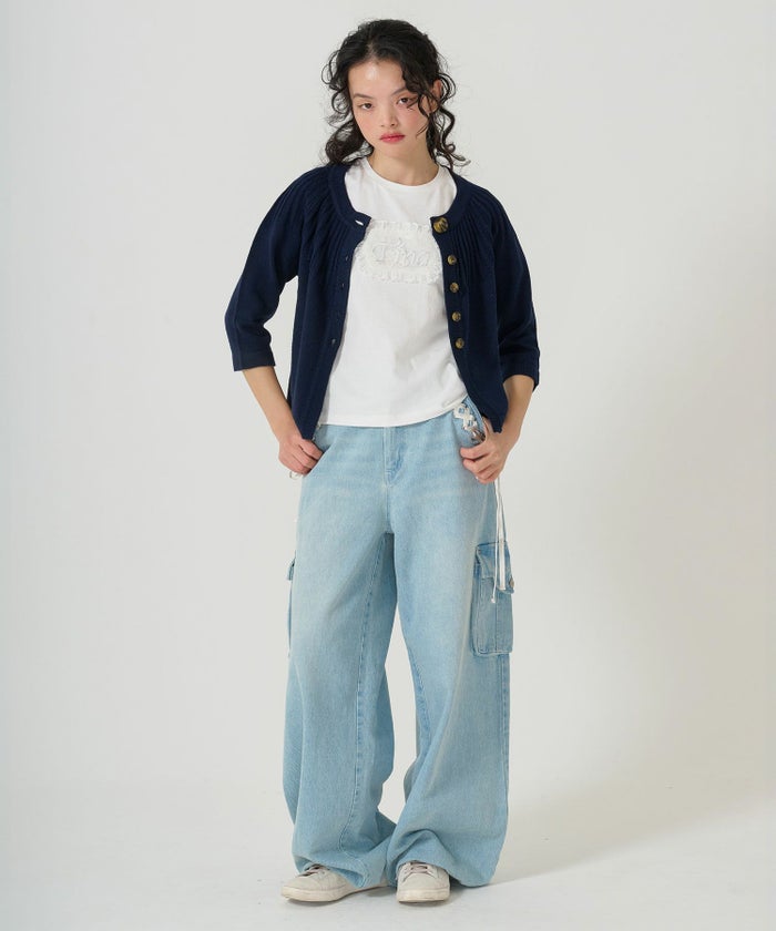 トップス/ニット/カーディガン/七分丈