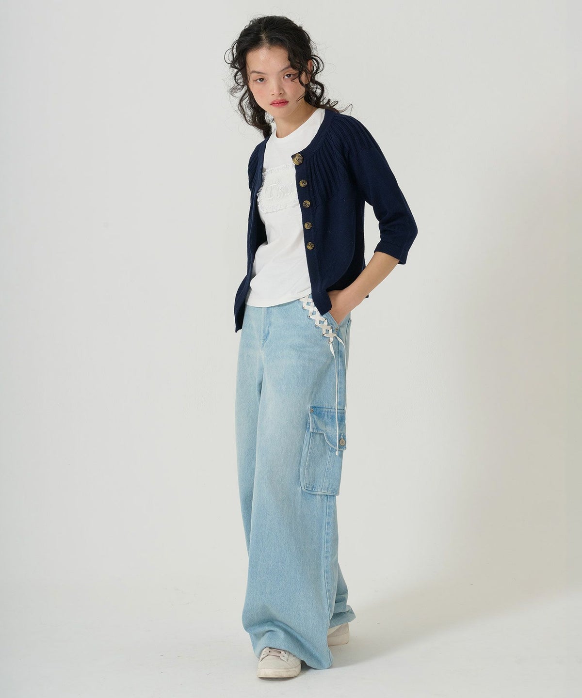 トップス/ニット/カーディガン/七分丈