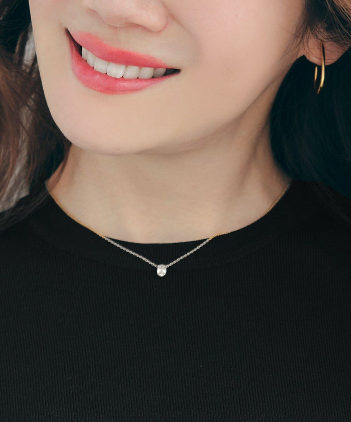 手洗い可体型カバーパフスリーブオフィスラウンドネックおしゃれフェミニン上品大人可愛いきれいめシンプルジョイントスペース