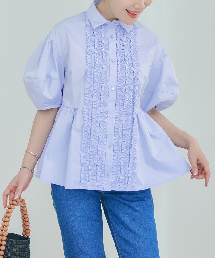 新色追加 手洗い可 体型カバー オフィス おしゃれ フェミニン 上品 大人可愛い きれいめ 春 夏 ジョイントスペース