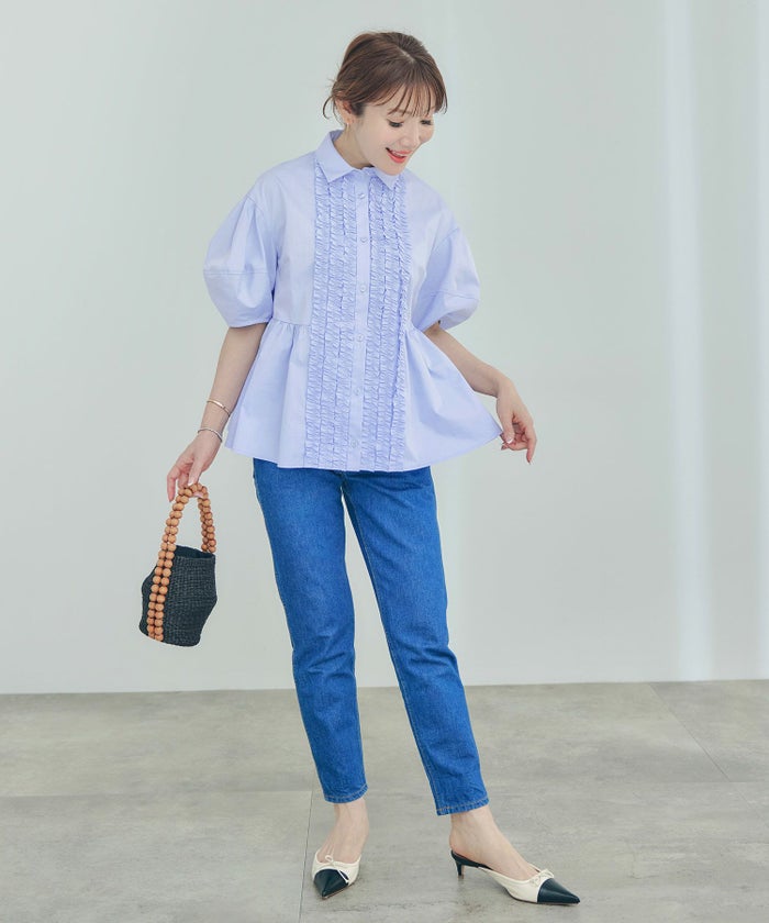 手洗い可体型カバーオフィスおしゃれフェミニン上品大人可愛いきれいめ春ジョイントスペース