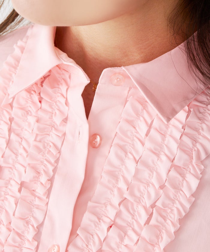 新色追加 手洗い可 体型カバー オフィス おしゃれ フェミニン 上品 大人可愛い きれいめ 春 夏 ジョイントスペース