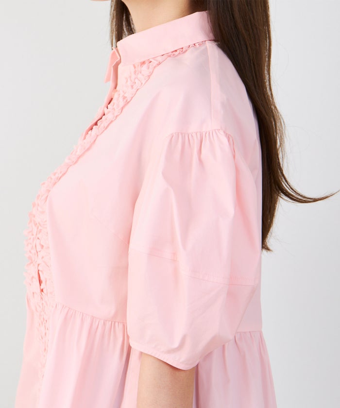 新色追加 手洗い可 体型カバー オフィス おしゃれ フェミニン 上品 大人可愛い きれいめ 春 夏 ジョイントスペース