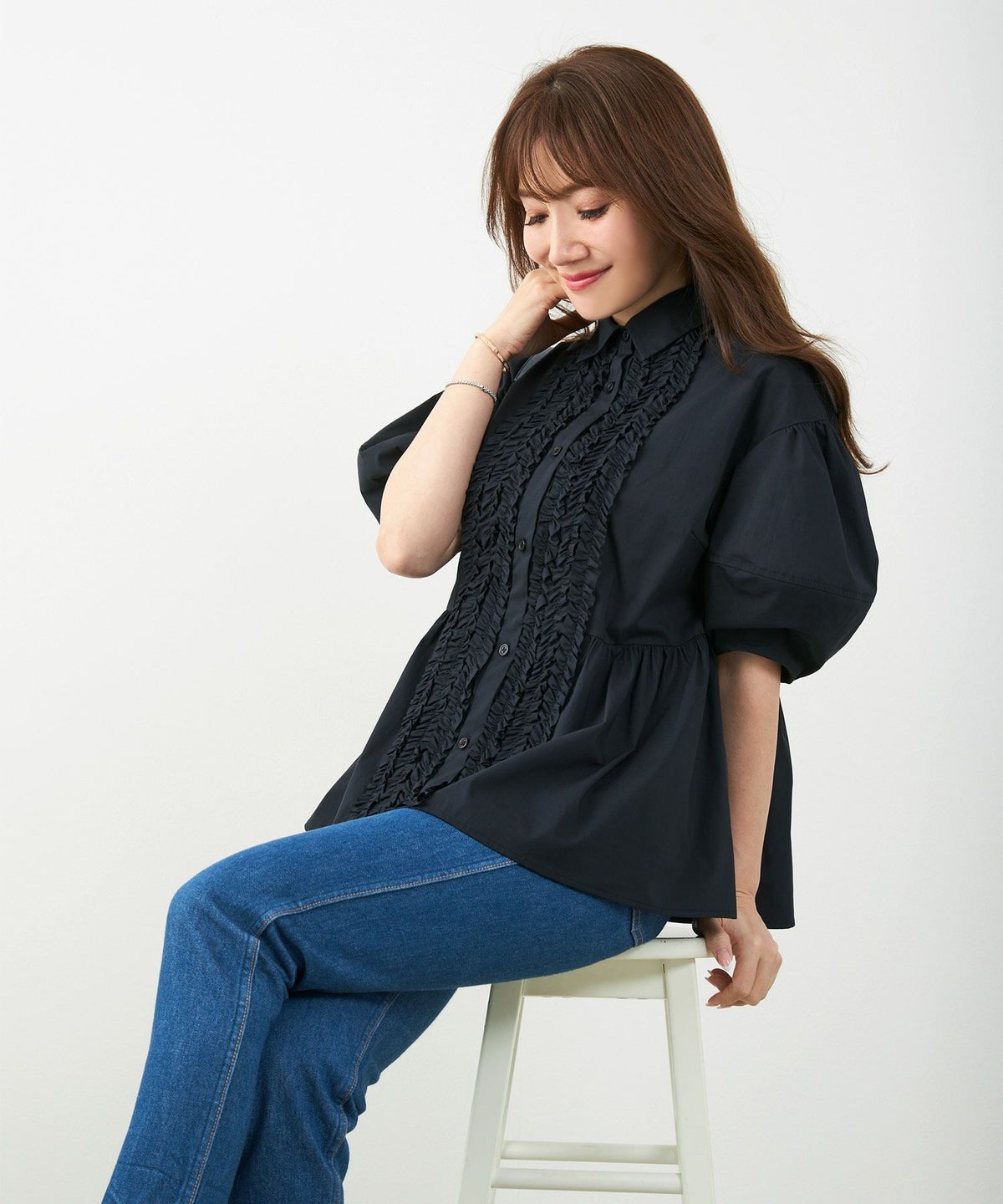 手洗い可体型カバーオフィスおしゃれフェミニン上品大人可愛いきれいめ春ジョイントスペース