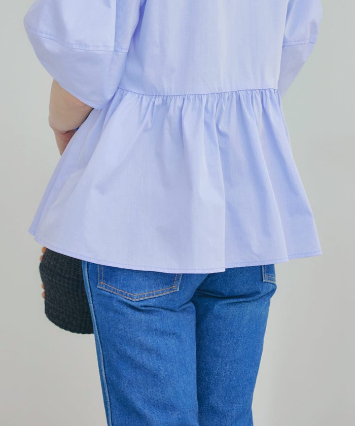 新色追加 手洗い可 体型カバー オフィス おしゃれ フェミニン 上品 大人可愛い きれいめ 春 夏 ジョイントスペース