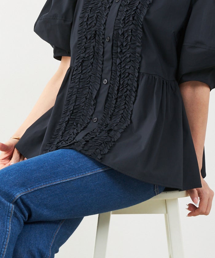 新色追加 手洗い可 体型カバー オフィス おしゃれ フェミニン 上品 大人可愛い きれいめ 春 夏 ジョイントスペース