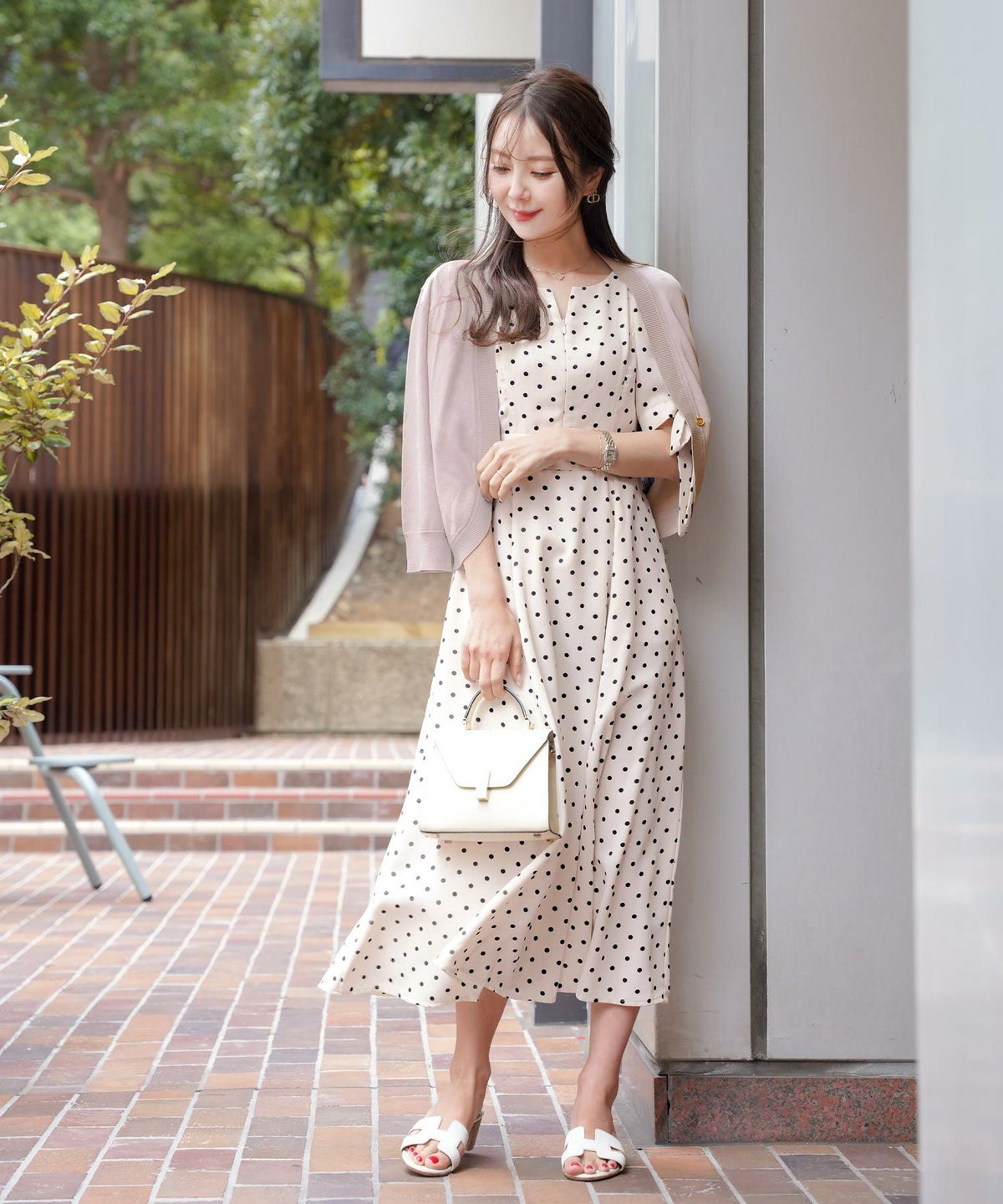 レディース/セレクト/カーディガン/羽織/ボレロ/ニット/薄手/軽羽織/長袖/冷房対策/日焼け対策/日除け/ホワイト/ピンク/ライトグレー/上品/シンプル