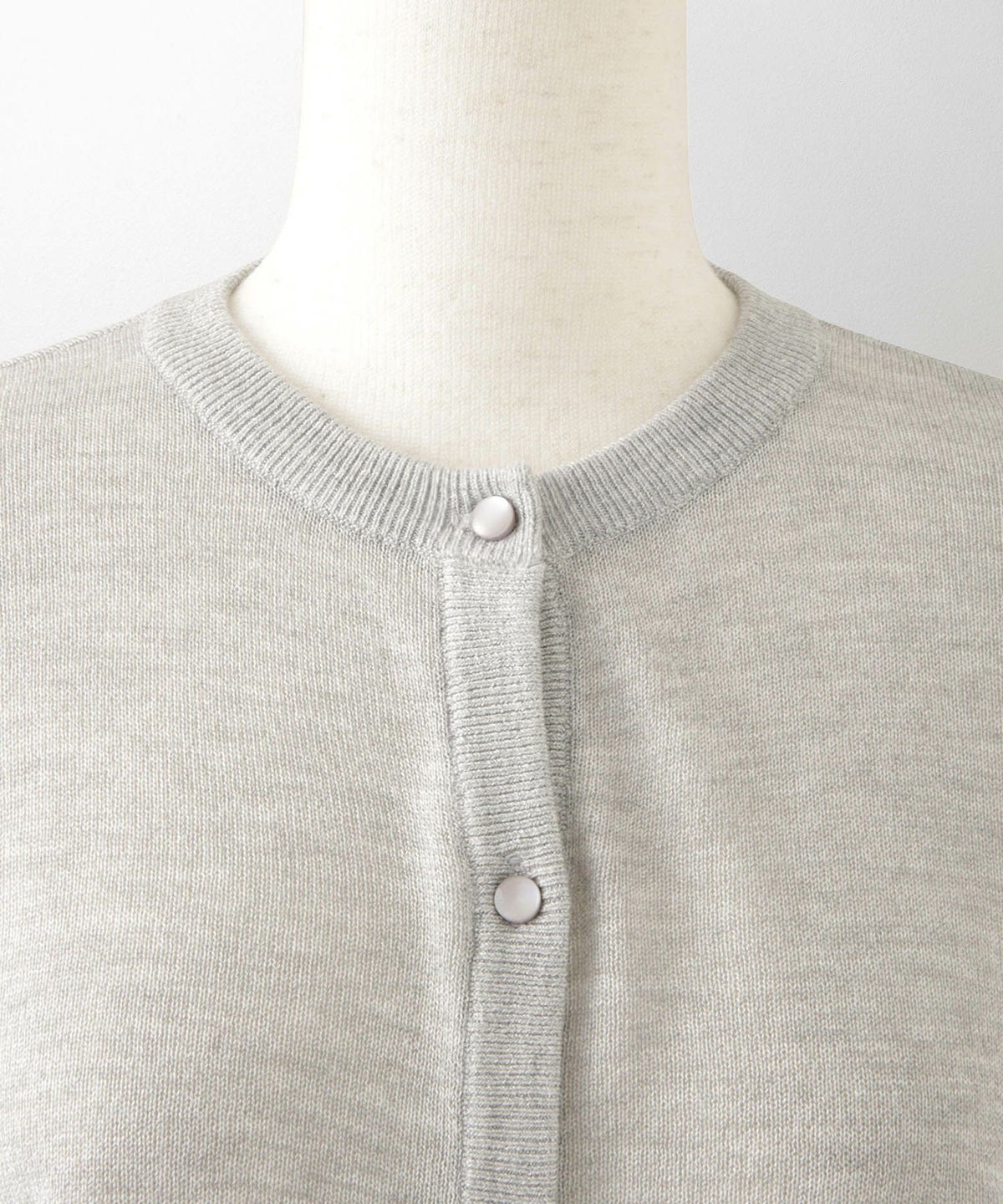 レディース/カーディガン/フリル/上品/きれいめ/洗える/指穴/冷房対策/ホワイト/グレー/ブラック/M