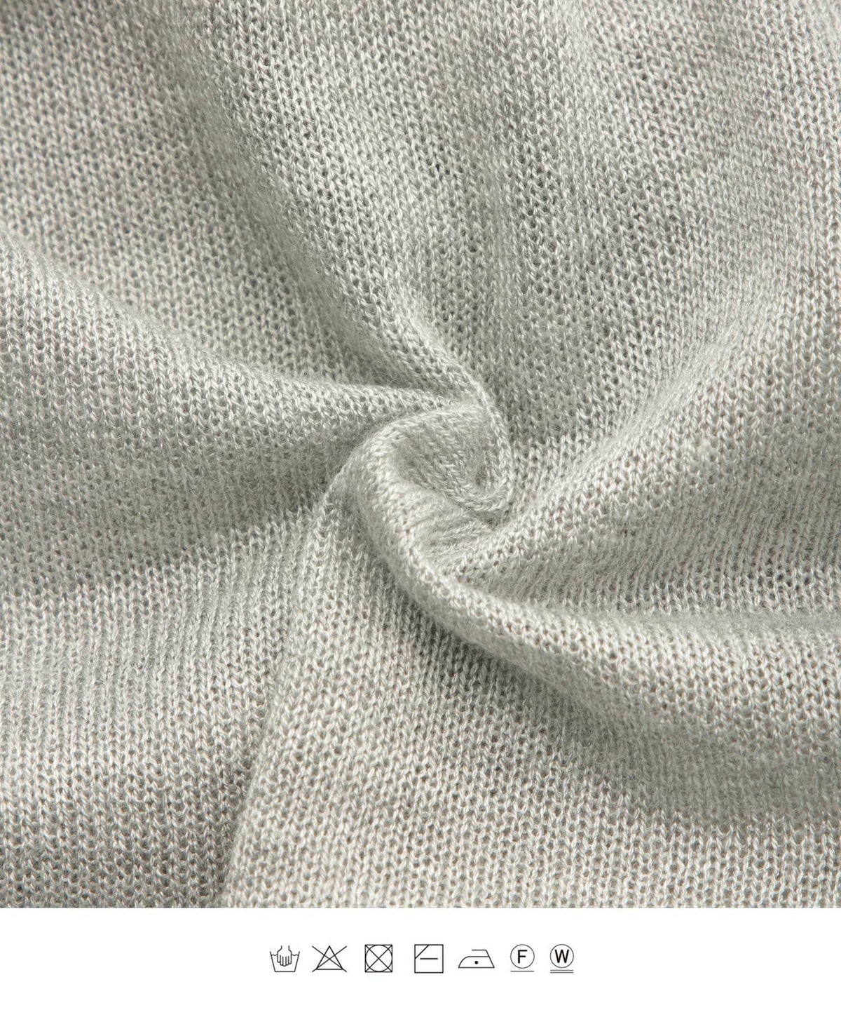 レディース/カーディガン/フリル/上品/きれいめ/洗える/指穴/冷房対策/ホワイト/グレー/ブラック/M